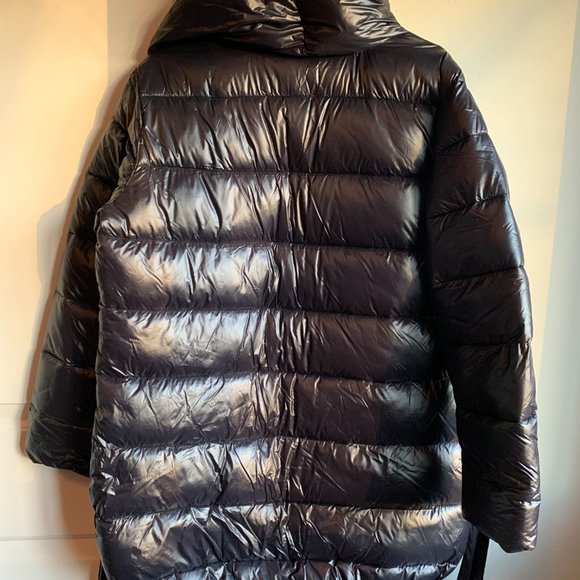 NWT Universal Standard Kanda Puffer Asymmetrical Black Coat XS 10 12 L | OBO - Picture 13 of 13